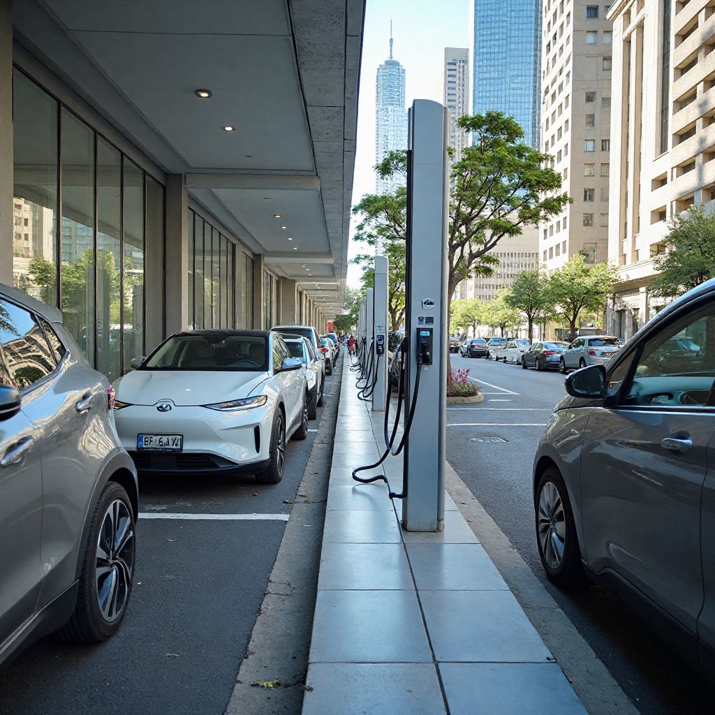 Estación de carga para vehículos eléctricos en Buenos Aires
