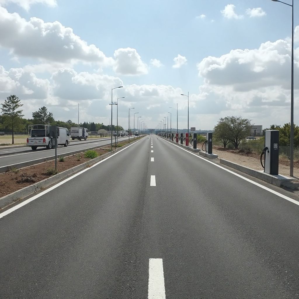 Expansión de red de carga en rutas nacionales