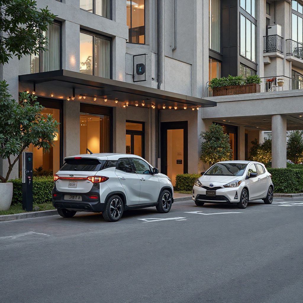 Hoteles con servicio de carga para vehículos eléctricos